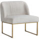 Nevin Polo Club Muslin Lounge Chair